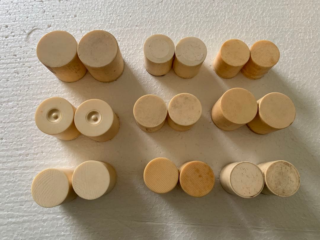 掛軸の軸先　まとめて