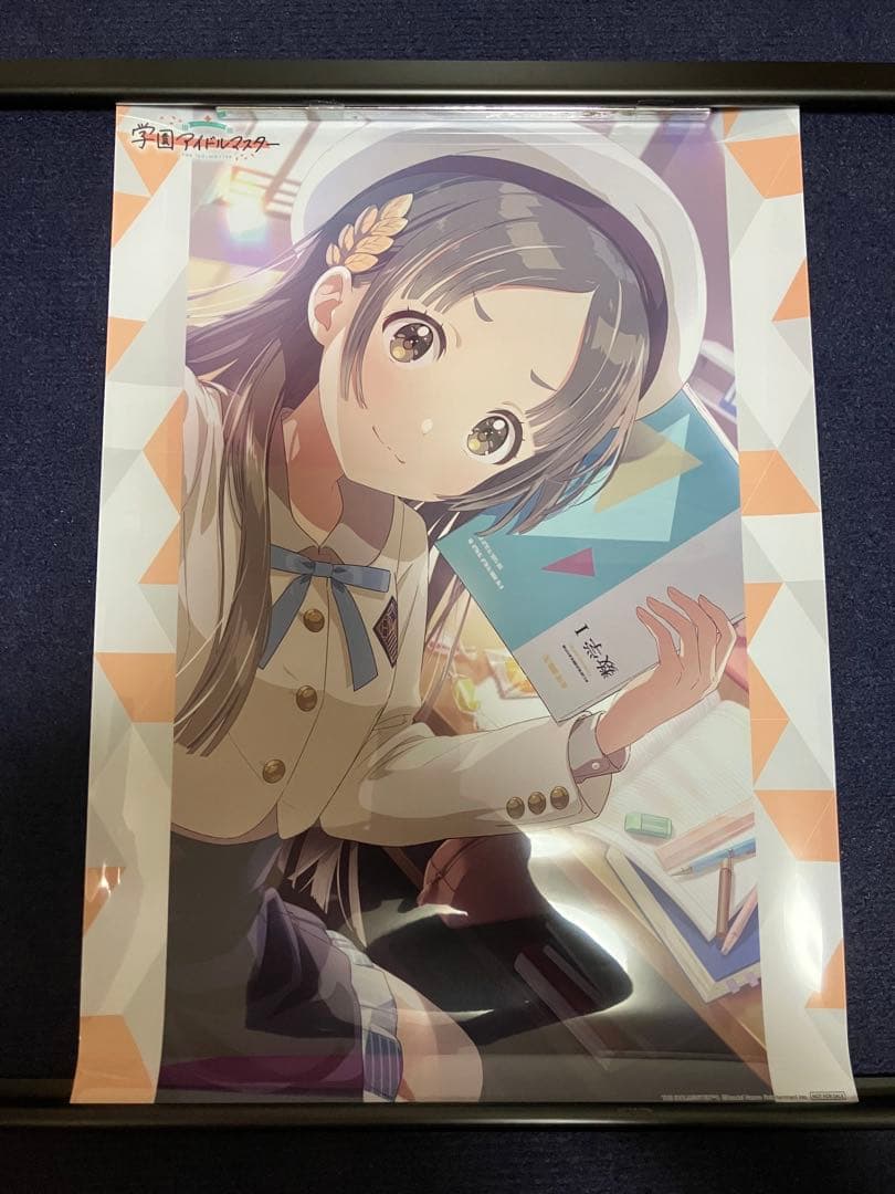 【非売品】学園アイドルマスター 倉本千奈 A3 サイズ クリアポスター