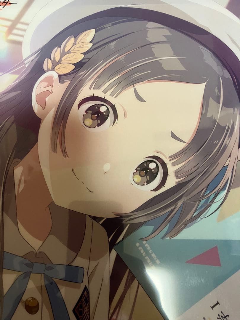 【非売品】学園アイドルマスター 倉本千奈 A3 サイズ クリアポスター