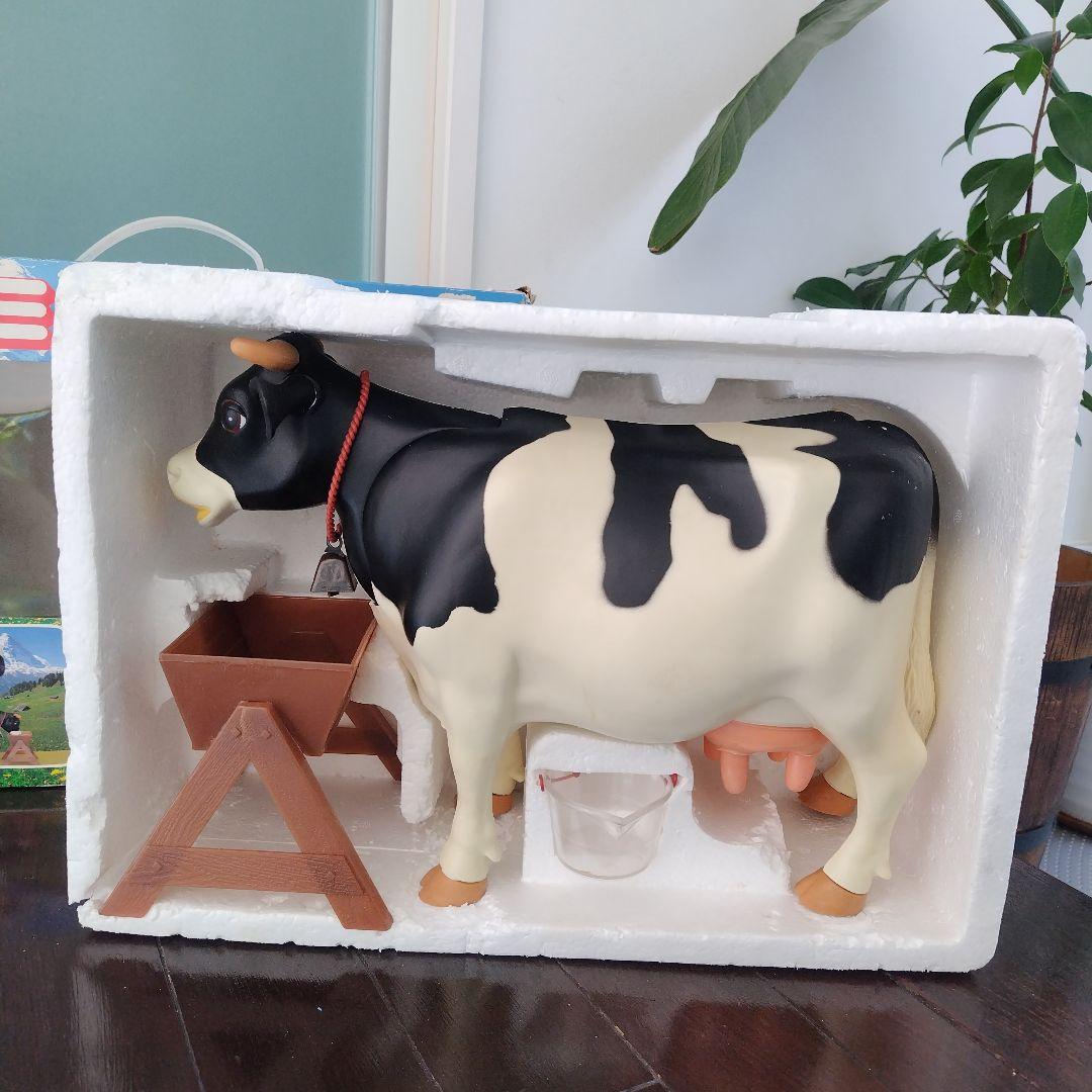 レア初期付近モデル！ツクダオリジナル　ミルクモウモウ　本体、水桶、バケツあり