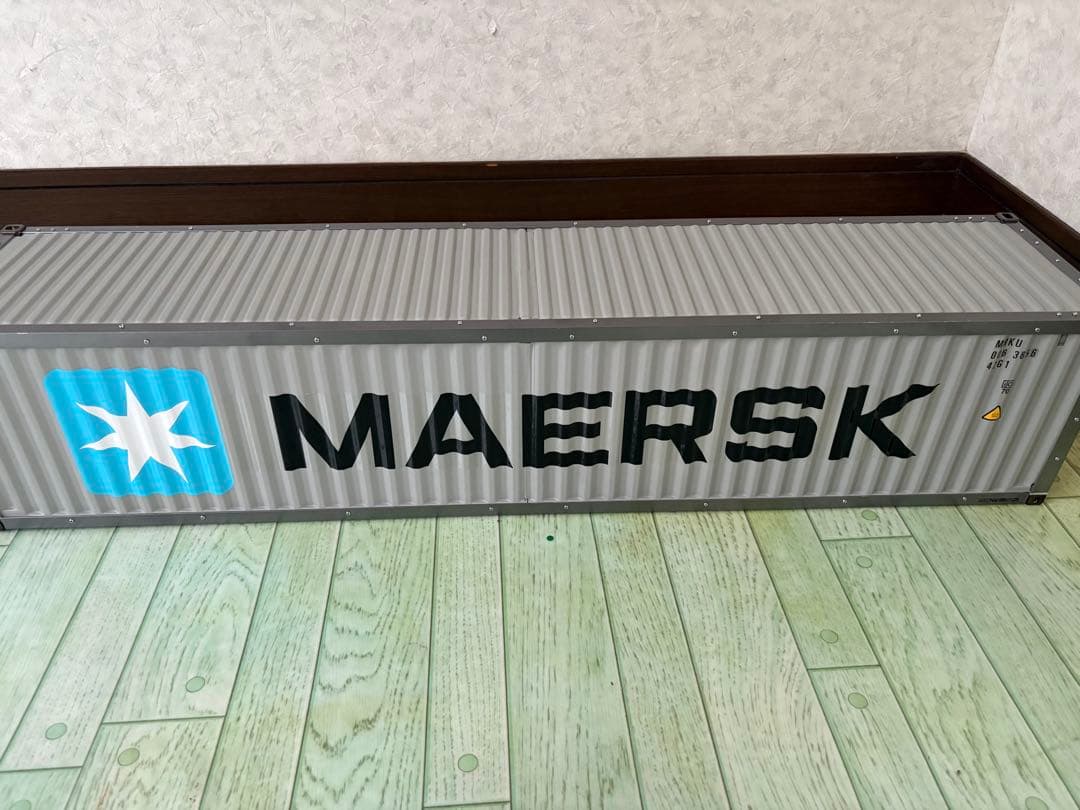 タミヤ1/14RC トレーラー用 40フィートコンテナ 3軸セミトレーラー　荷台