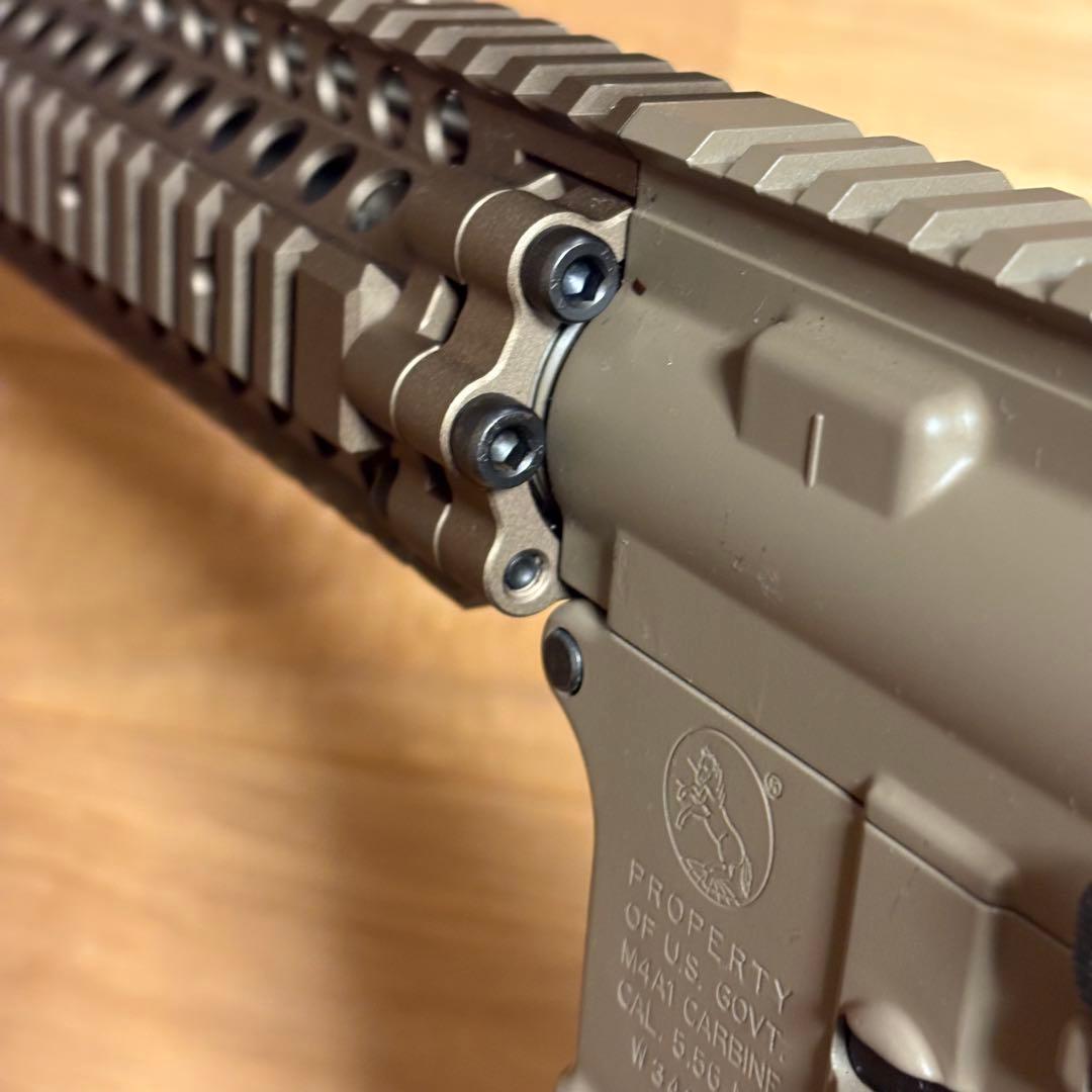 東京マルイ 次世代 レシーライフル　絶版　タンカラー　ダニエルディフェンス