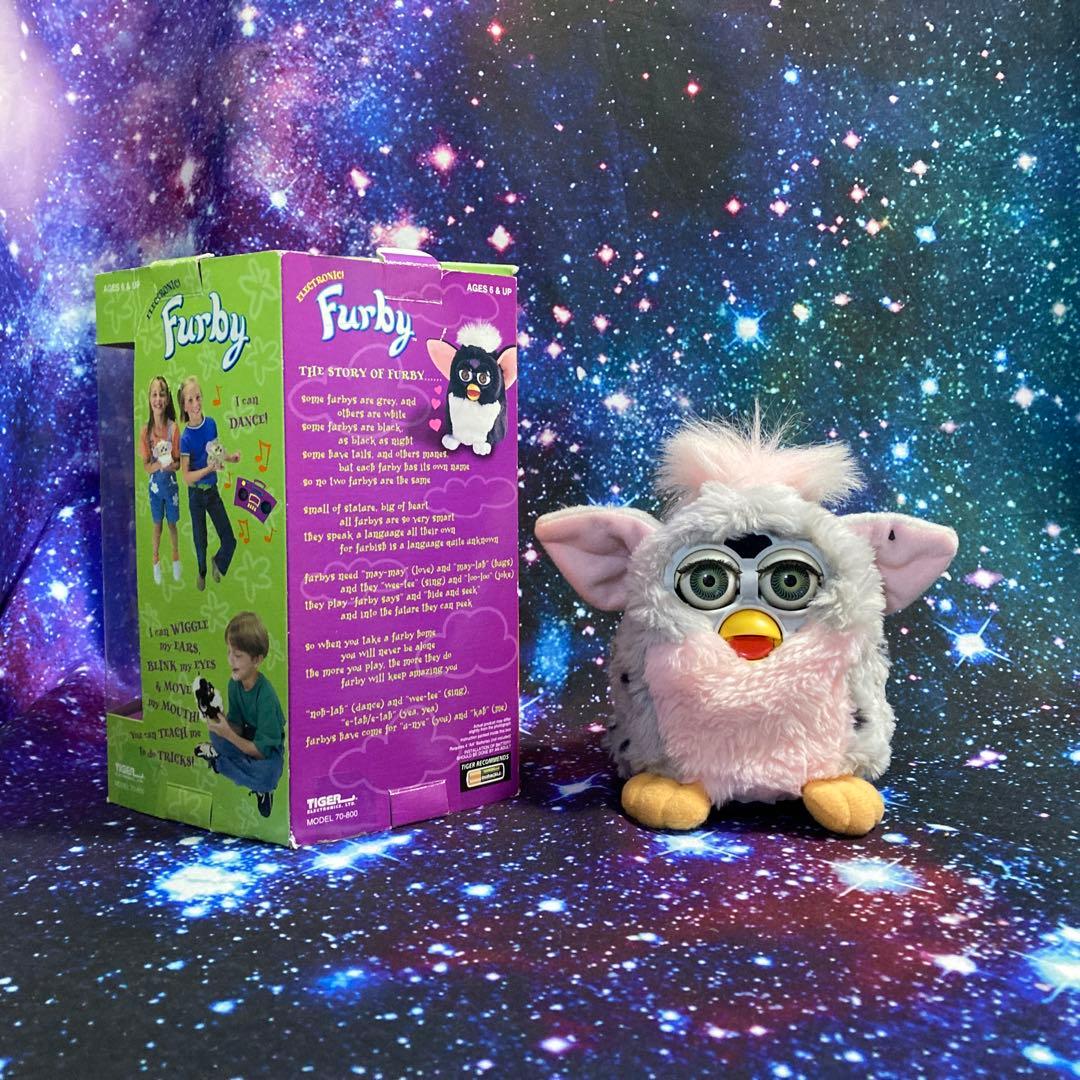 初代ファービー ピンクグレー