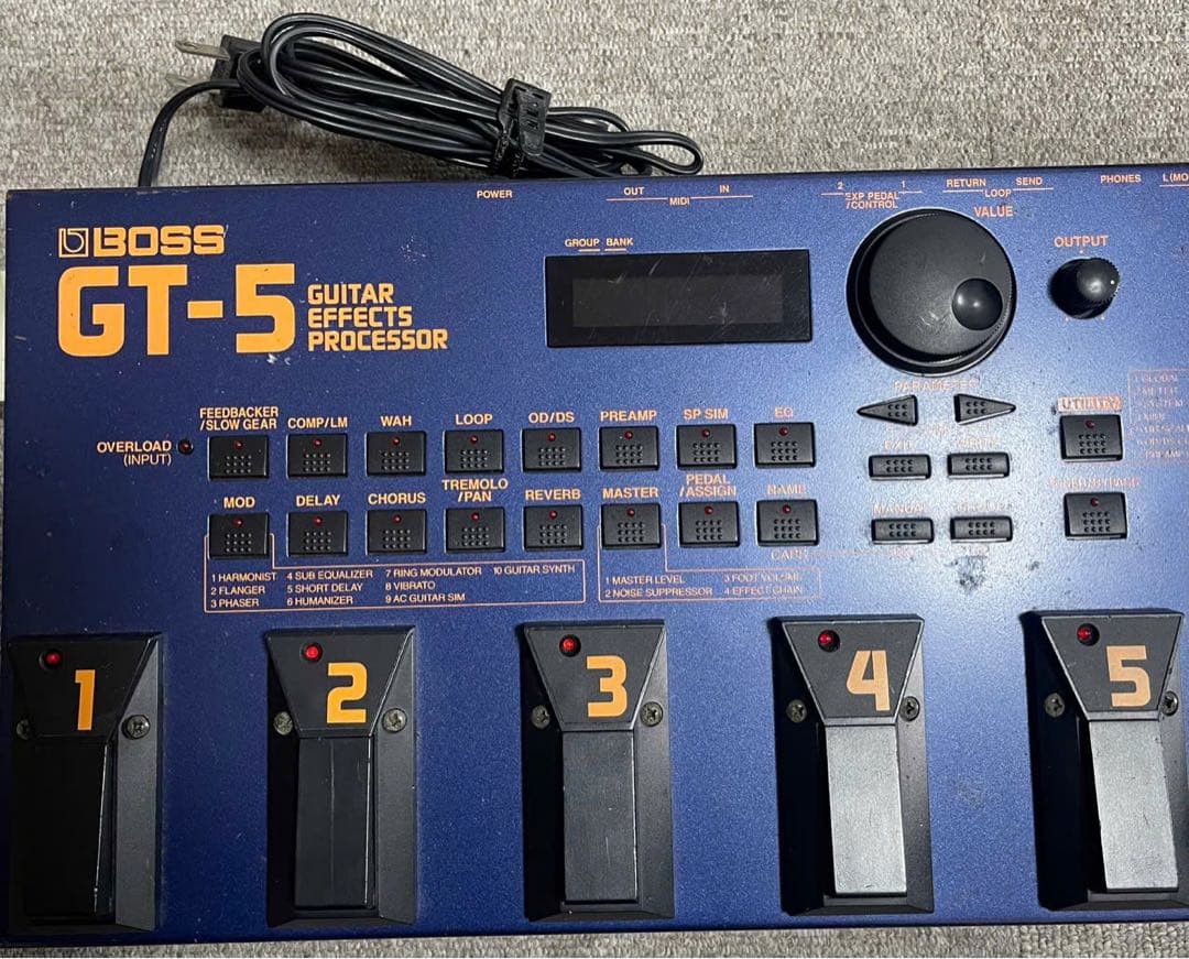 BOSS GT-5 ギター用エフェクト