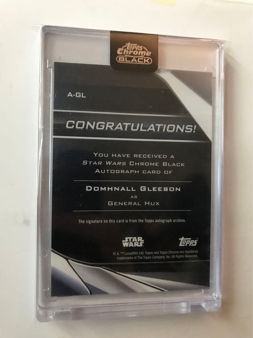 2023 Topps Star Wars ハックス将軍 ドーナルグリーソン