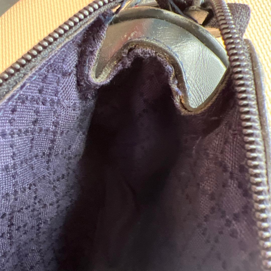 GUCCI グッチ GG ショルダーバッグ ネイビー