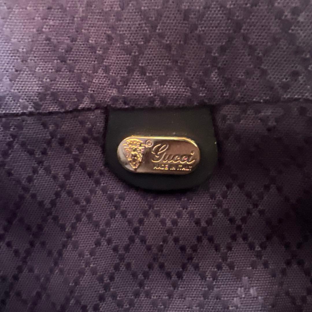 GUCCI グッチ GG ショルダーバッグ ネイビー