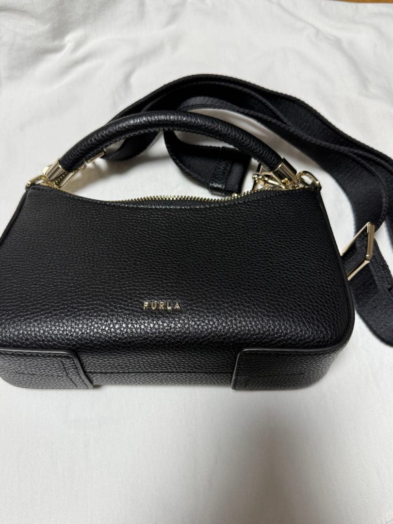 FURLA ブラック ショルダーバッグ 最終値下げ！！