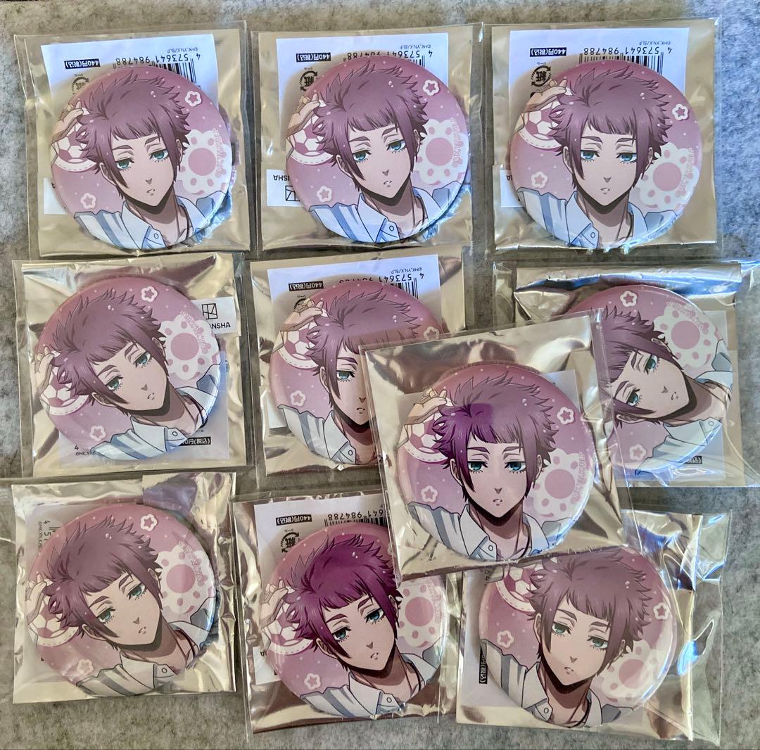 ブルーロック　モーニングルーティン　糸師冴　缶バッジ