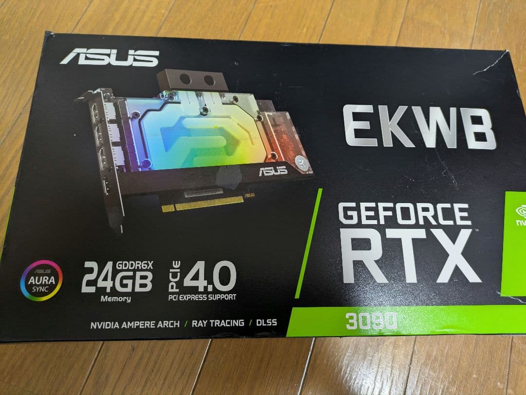 グラフィックボード・グラボ・ビデオカード EKWB ASUS GeForce RTX 3090 24GB GDDR6X