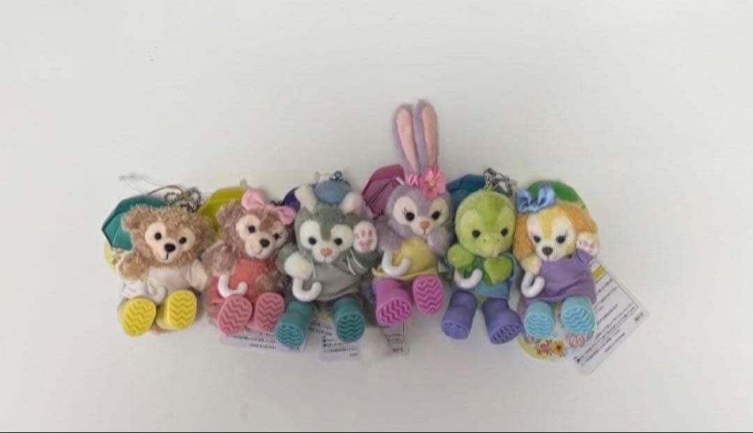 ダッフィー&フレンズぬいぐるみストラップセット