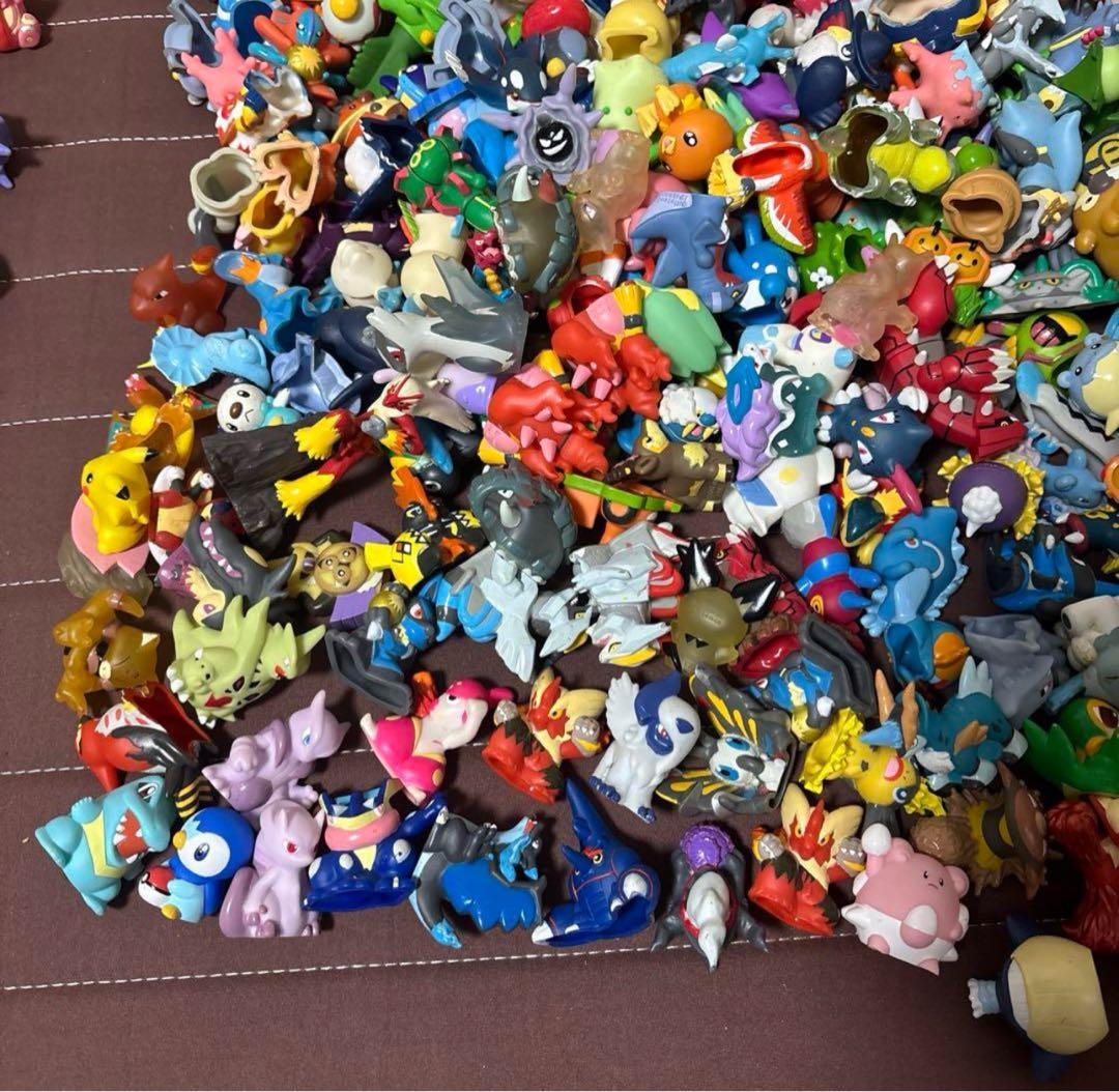 約1030匹　ポケモンキッズ　クリア　モンコレ　指人形　フィギュア　カントー