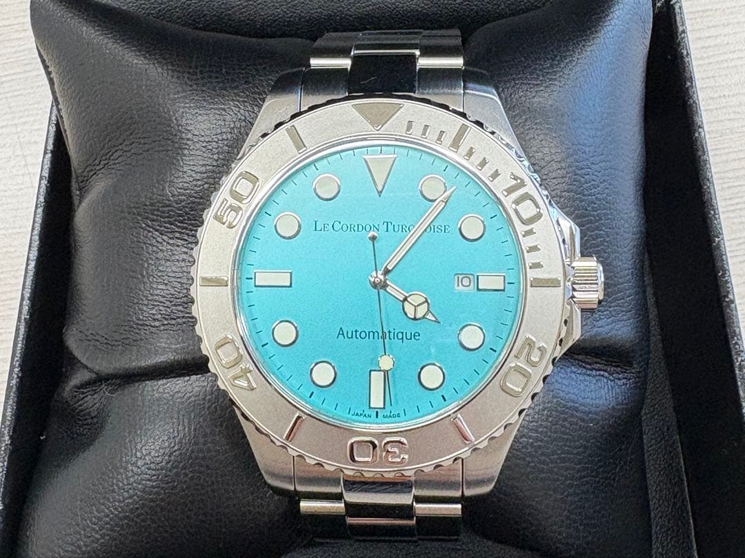 Le Cordon Turquoise 自動巻き腕時計 ヨットマスタータイプ