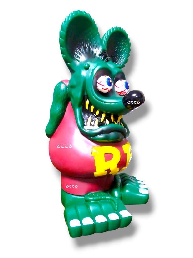 【SALE】 ラットフィンク フィギュア濃グリーン＆ワインレッド