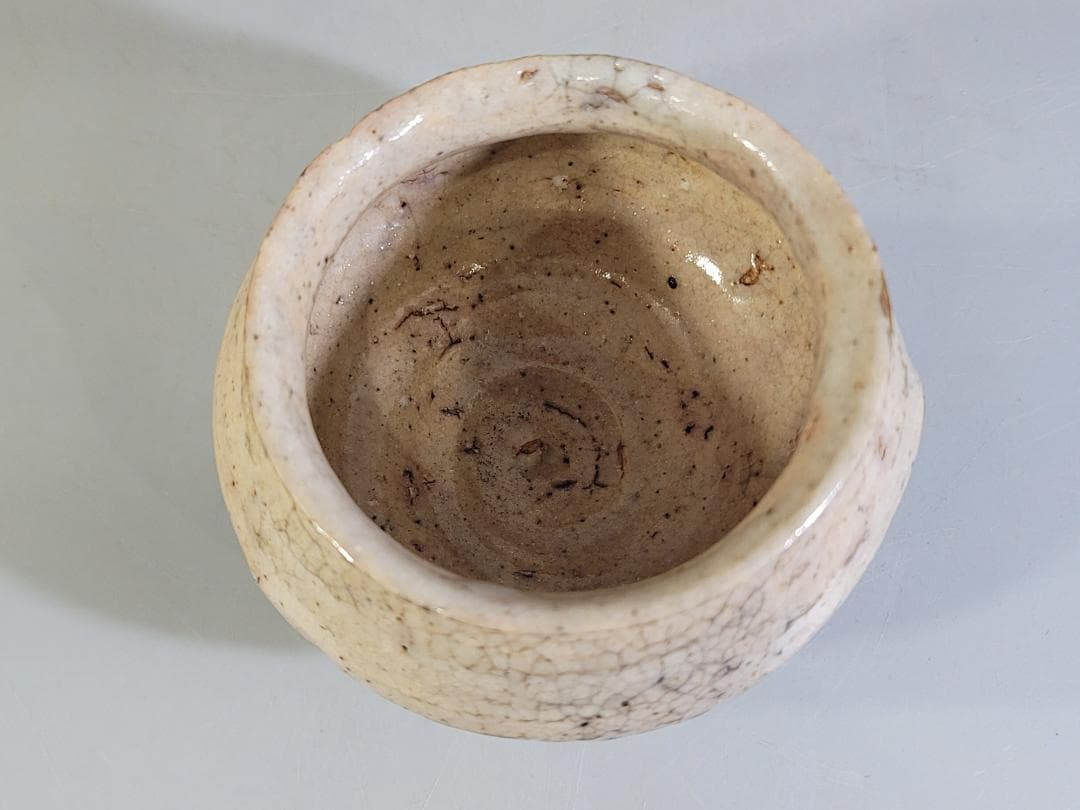 茶道具 古萩 塩筍茶碗 時代物 DT276