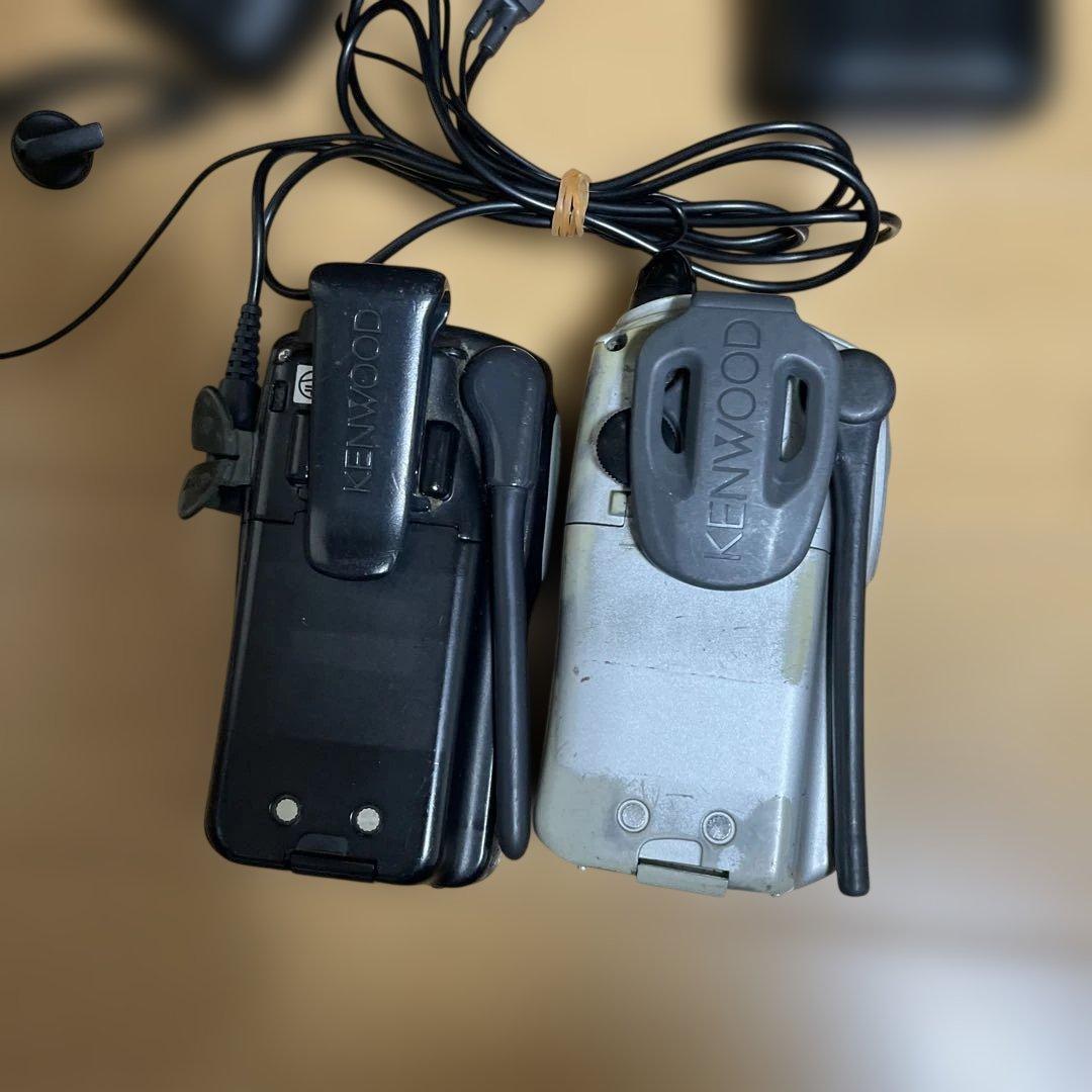 KENWOOD ケンウッド トランシーバー 8台　イヤホンマイク5本付
