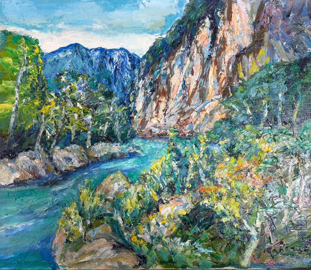 江口美春　絵画　8号