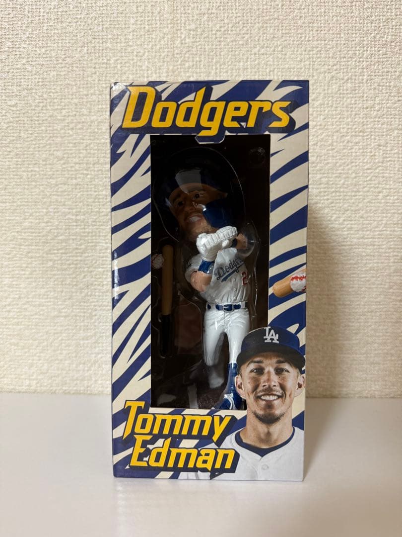 【未開封】トミー・エドマン ボブルヘッド 現地6月2日 球場配布品 非売品