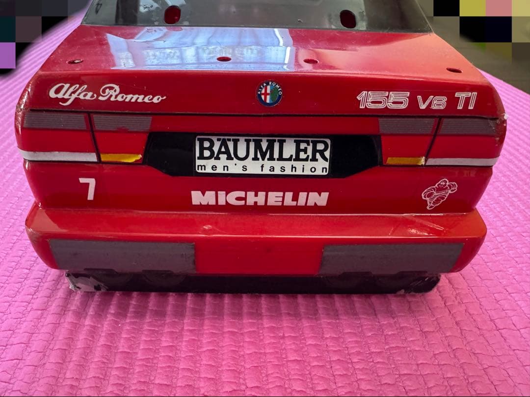 アルファロメオ　155 ラジコン　ボディのみ