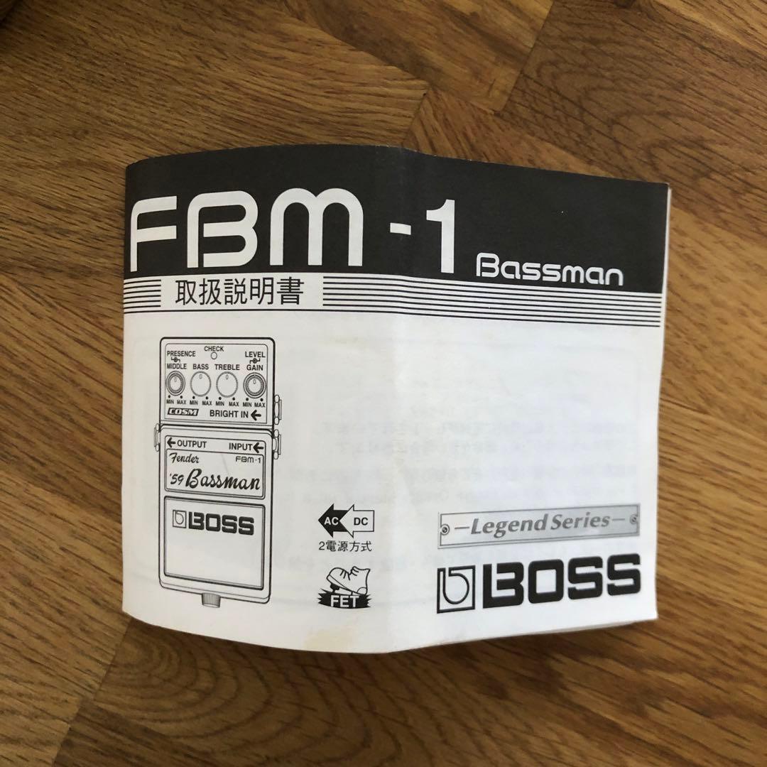 BOSS Fender FBM-1 Bassman エフェクター