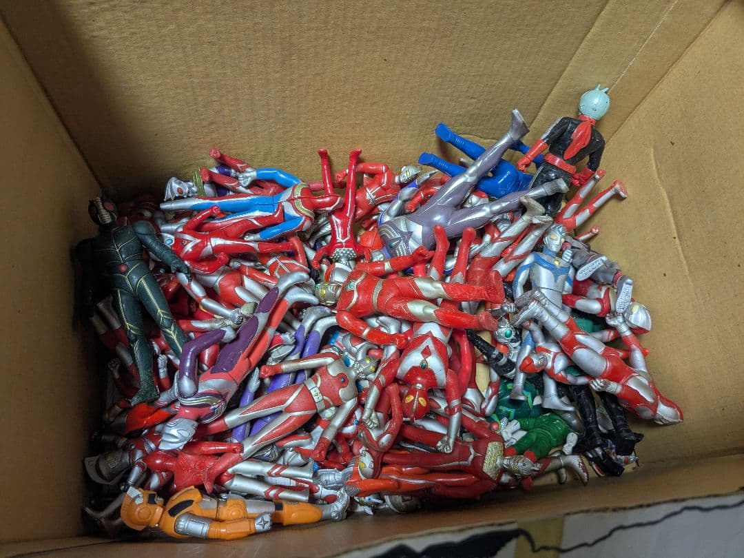 ウルトラマン　ウルトラヒーローシリーズ　ソフビ　フィギア　箱+まとめ売り