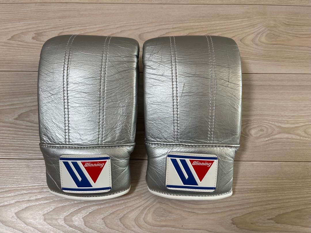 Winning パンチンググローブ シルバー 特注 廃盤
