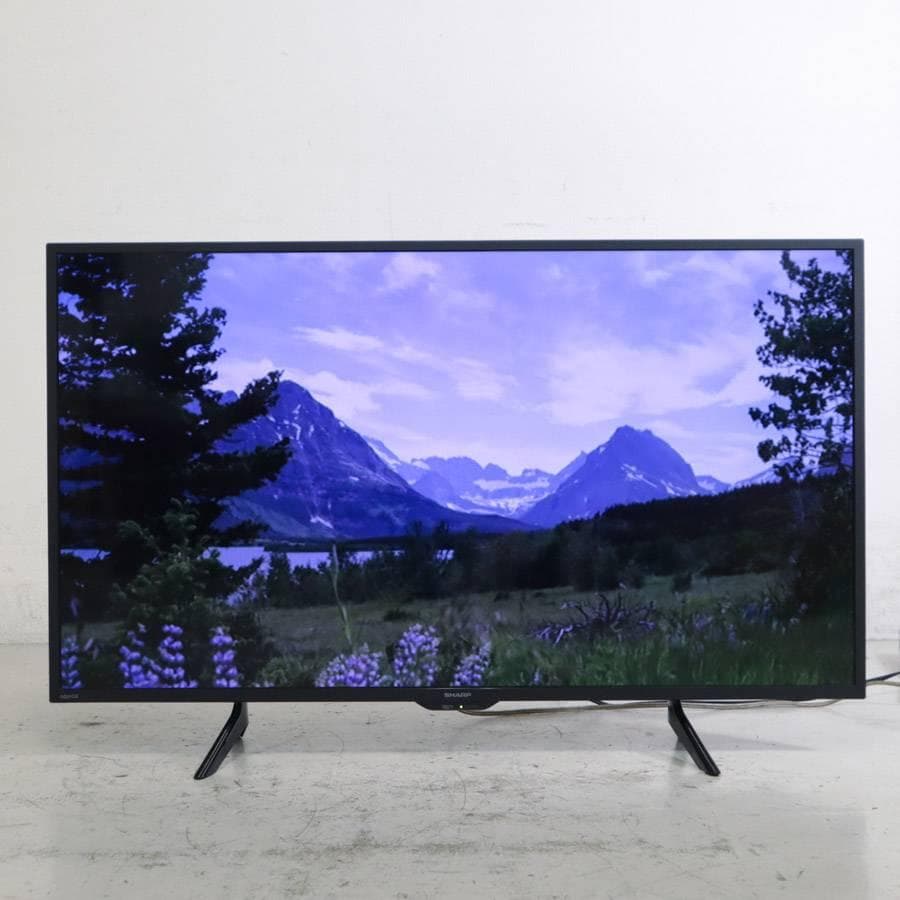 値下シャープ アクオス 42V 液晶テレビ フルHD 2T-C42BE1 リモ付