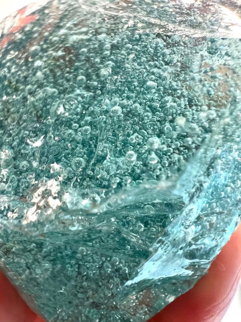 超希少美✨本物シエラネバダ産 アンダラクリスタル ✨海のアクアブルーシーフォーム