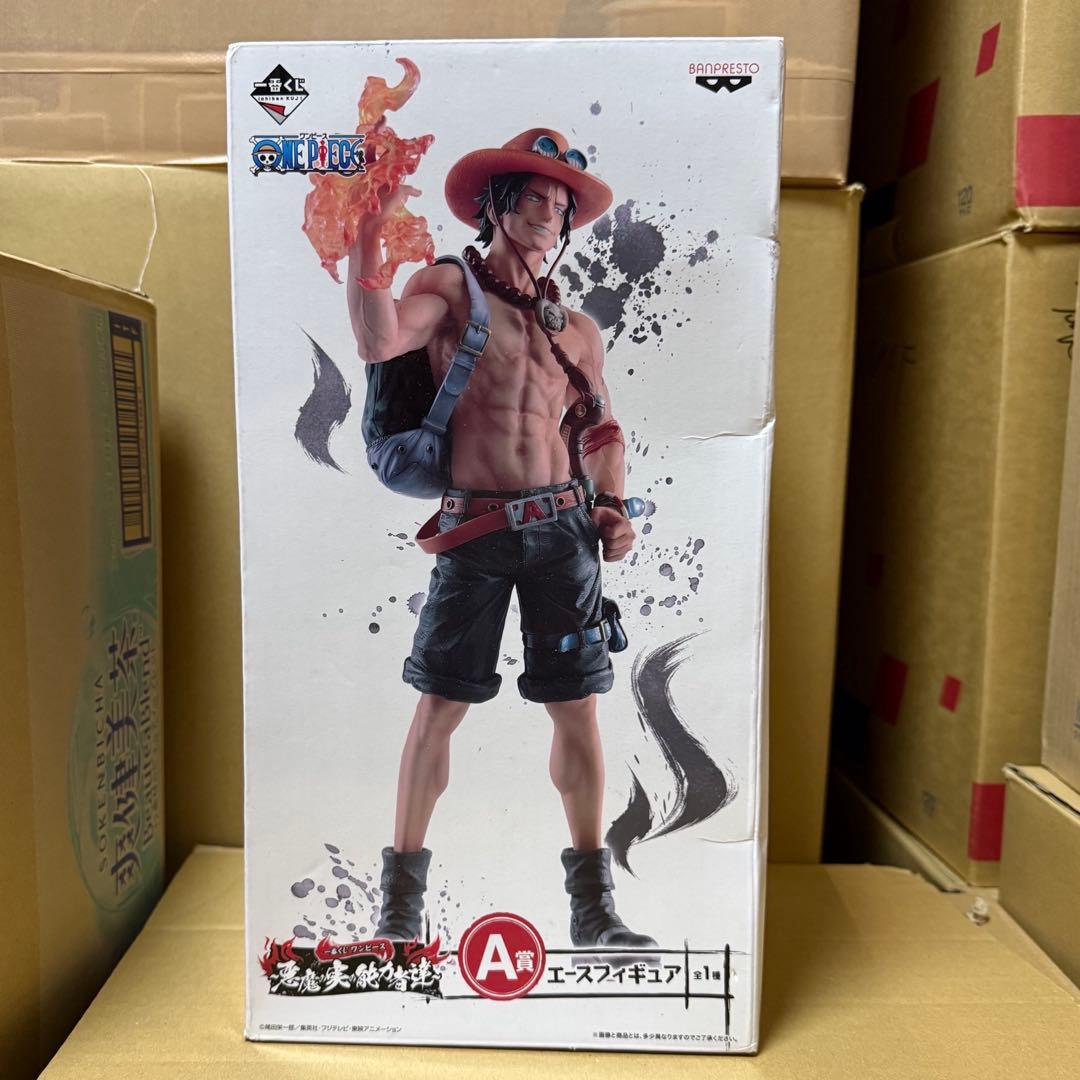 ワンピース 一番くじ 悪魔の実の能力者達 A賞 エース フィギュア