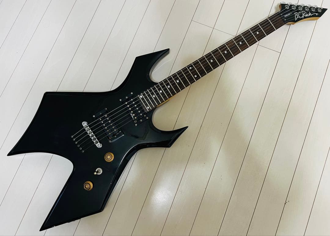 ★B.C.RICH WARLOCK ワーロック ブラック　美品★ エレキギター