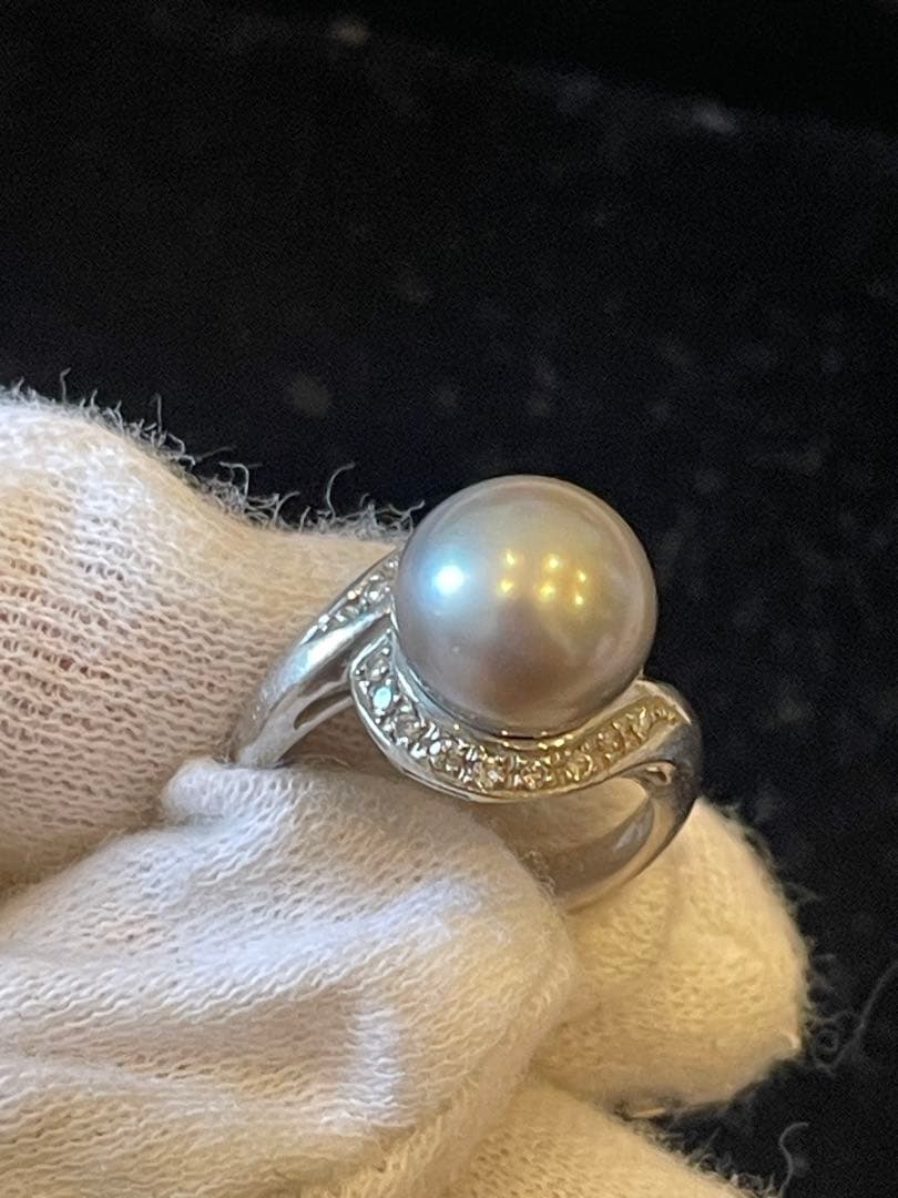 M*A様 プラチナ　パールリング 5.96g PT900