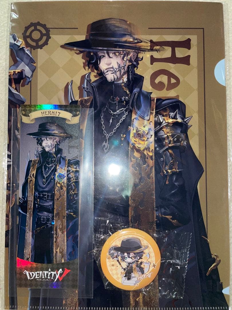 隠者 クリアファイル チケット 缶バッチ　IJLオフラインイベント