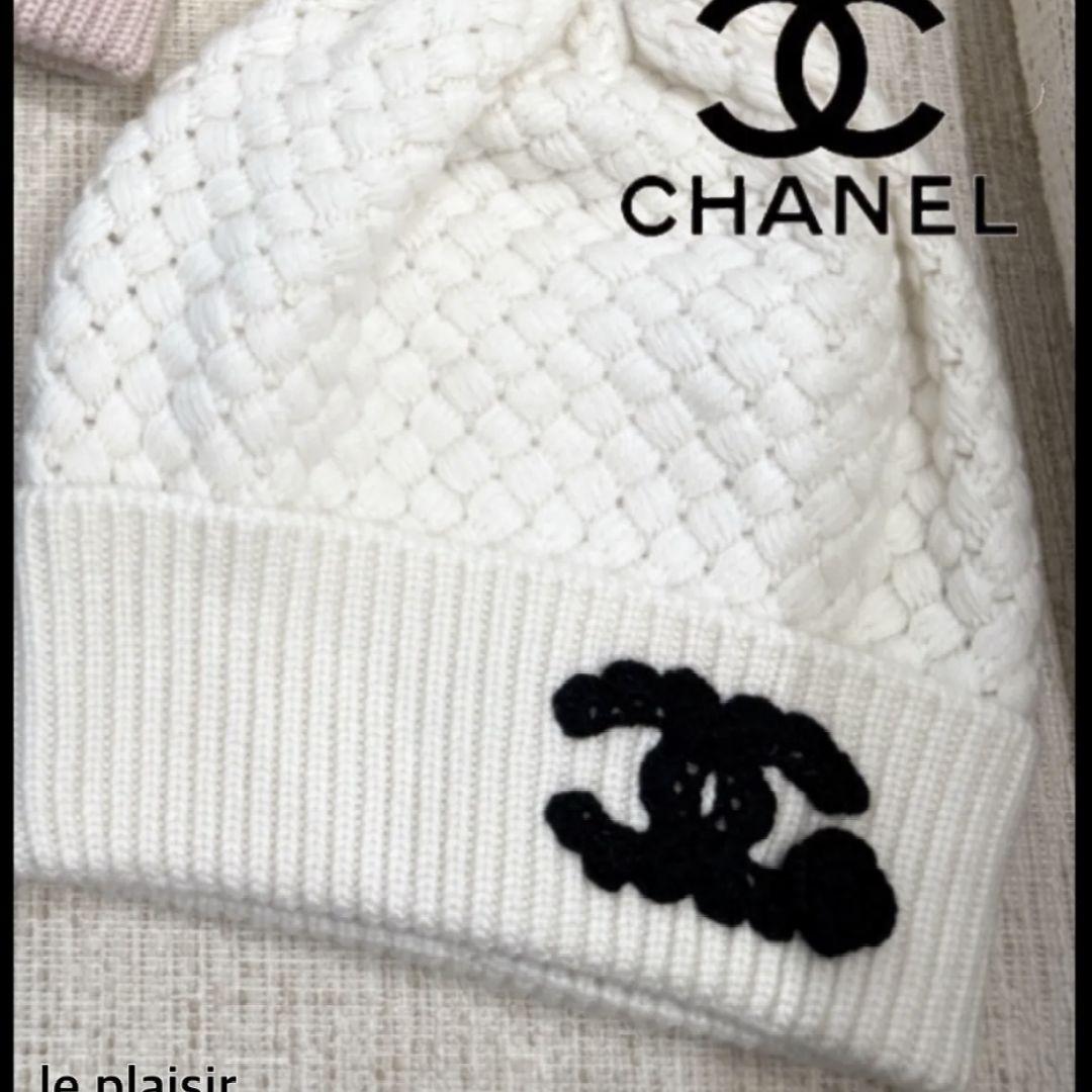CHANELニット帽子2025AW