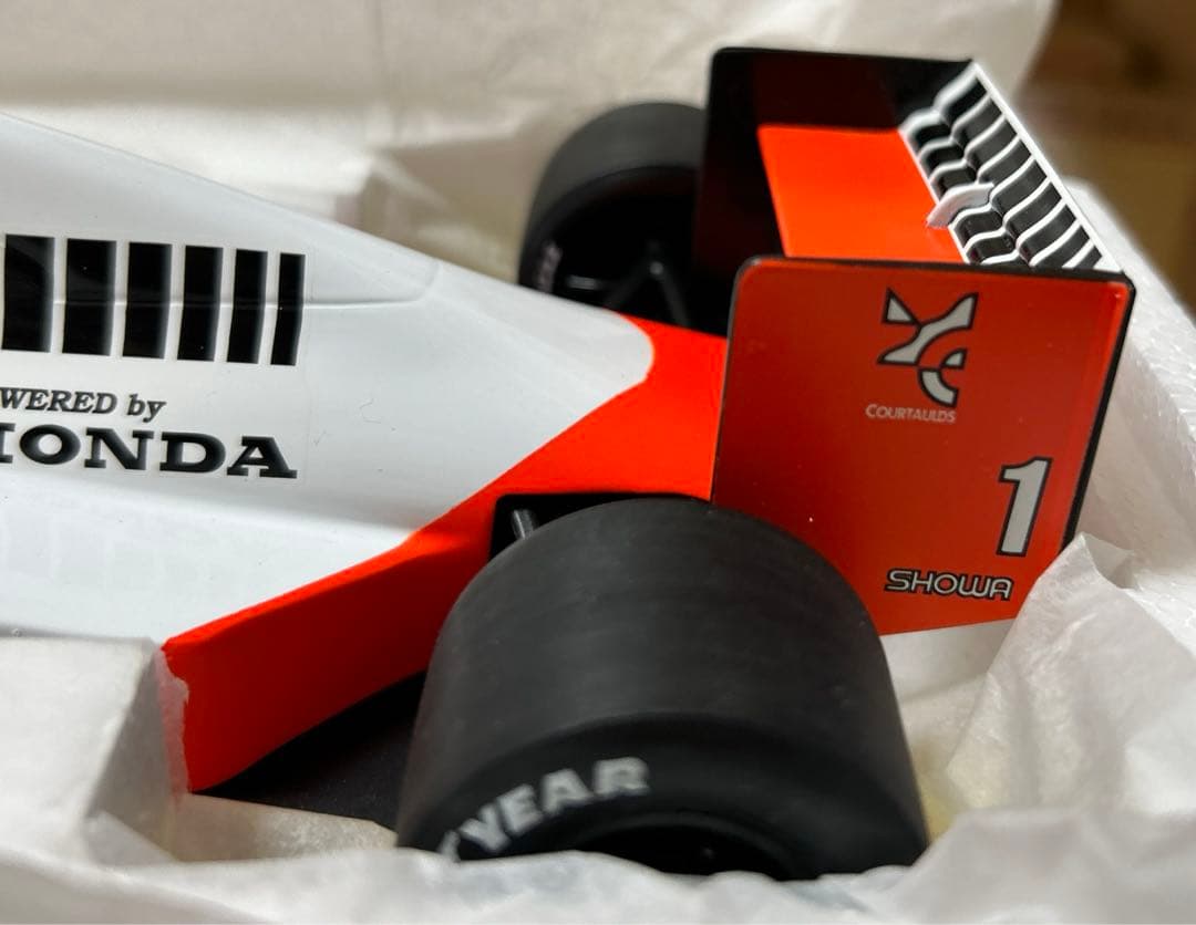 ミニチャンプス、アイルトンセナレーシングコレクションマクラーレンホンダ1989