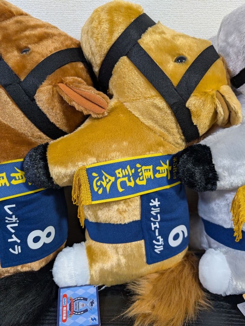 サラブレッドコレクションふわふわBIG6頭セット※希少GIGOオルフェーヴル含む