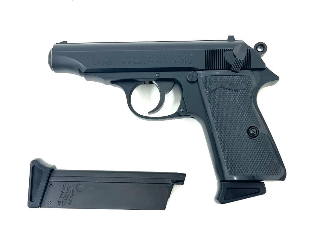 マルゼン ワルサーPP GBB BK 本体 + マガジン セット【JASG認定】