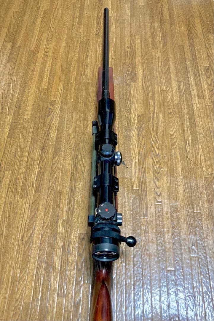 マルコシ製 スーパー９SS9 カスタム エアコッキングライフル 木製ストック