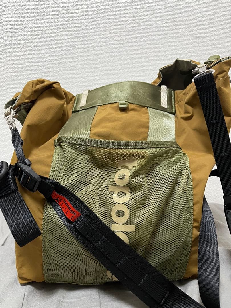 Summit Tote Medium オリーブグリーン/ブラウン