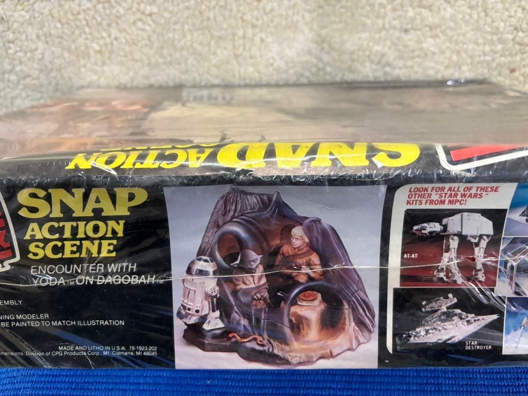 スターウォーズ　当時もの貴重　ヨーダの住居ジオラマ キット　ｍｐｃ