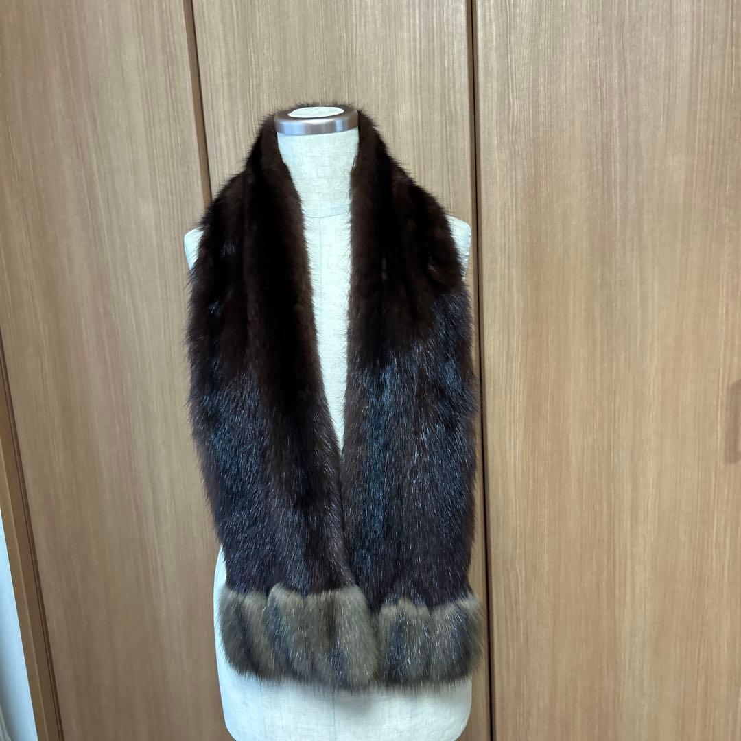 ロシアンセーブルマフラー