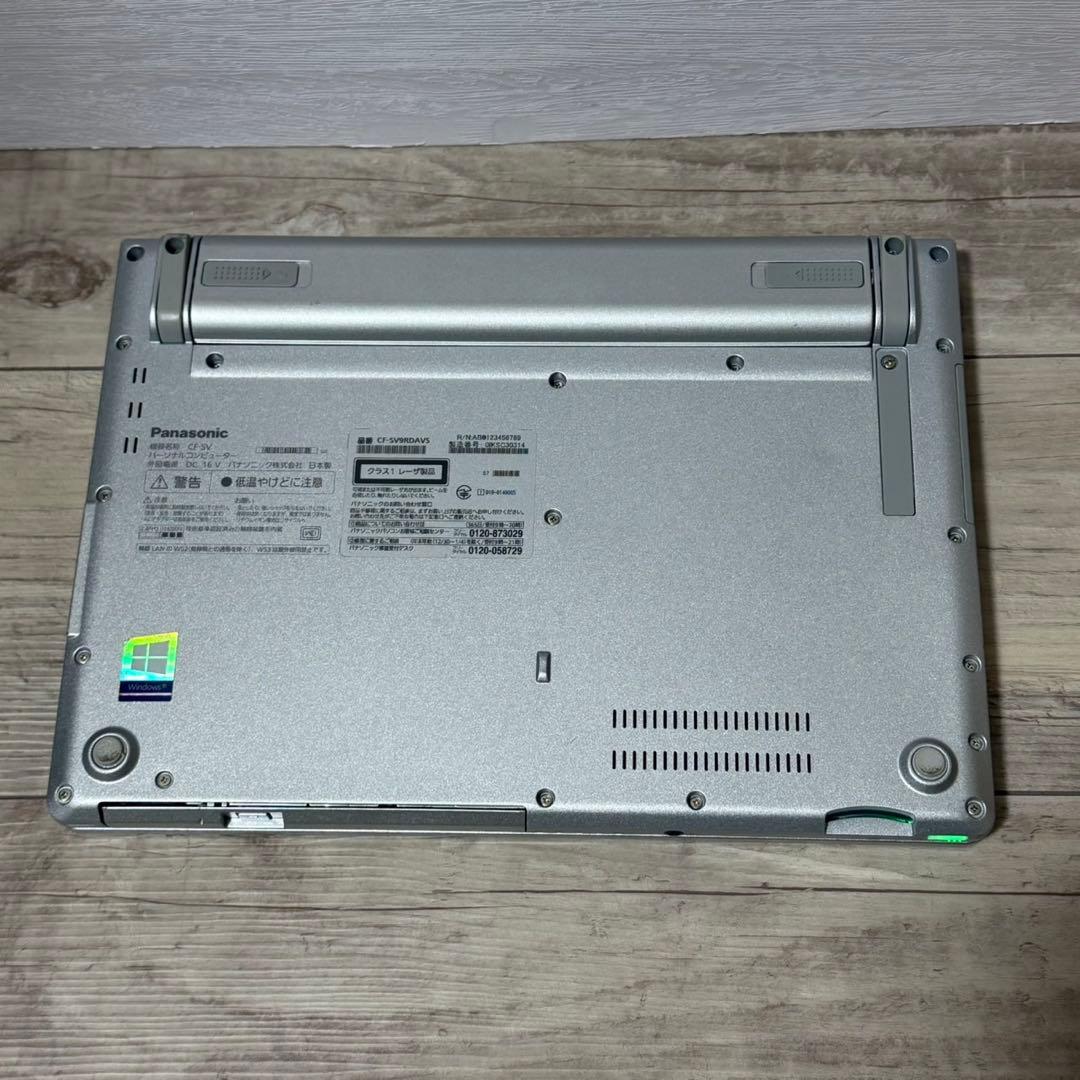 DVDマルチ搭載！let'snote SV9 第10世代i5 Win11 SSD