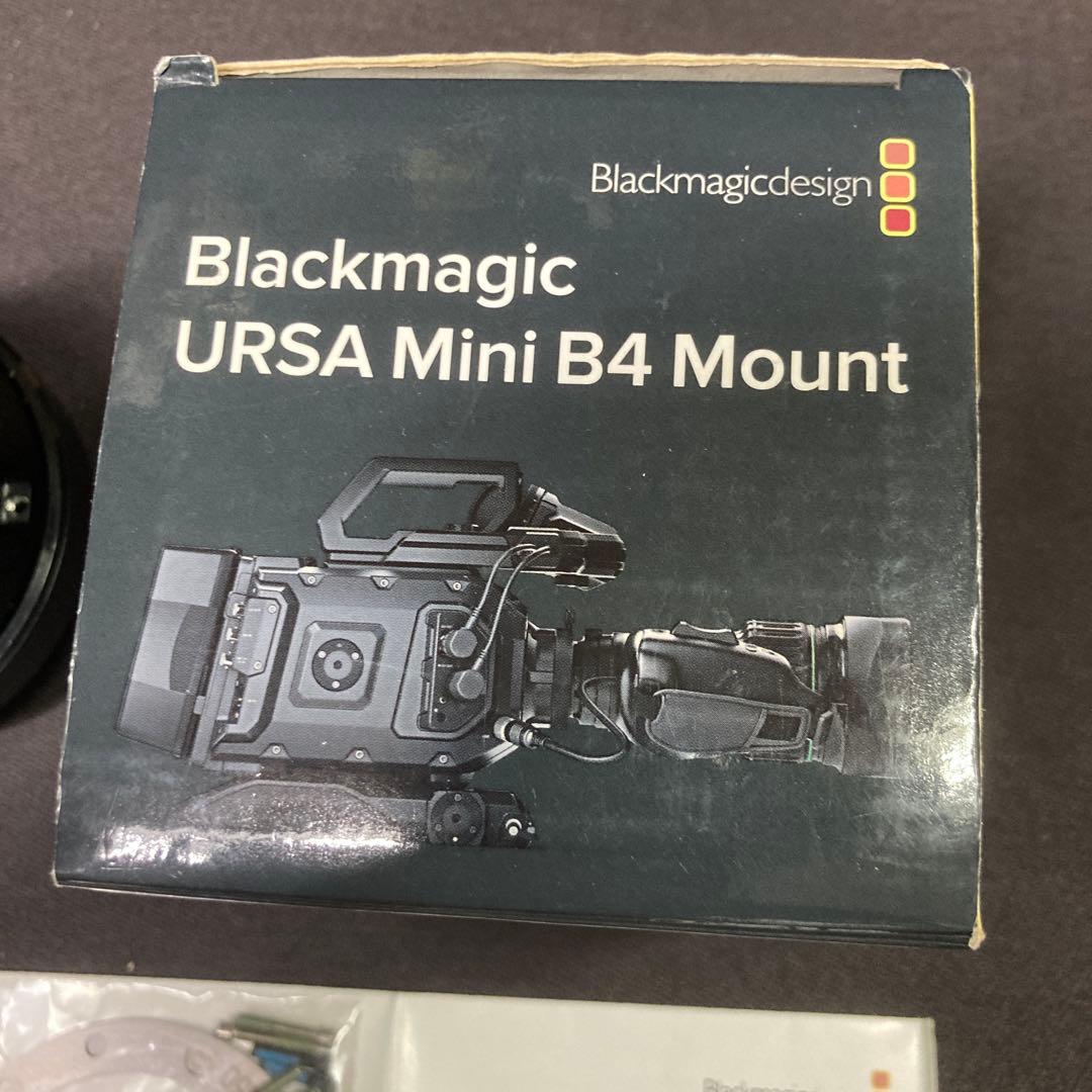 ビデオカメラ Blackmagic URSA Mini B4 Mount