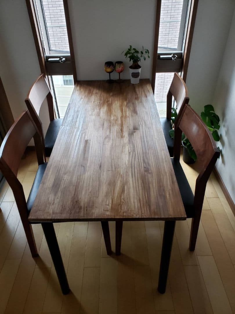 【一脚のみ】100✕70　 カウンターテーブル　木製テーブル