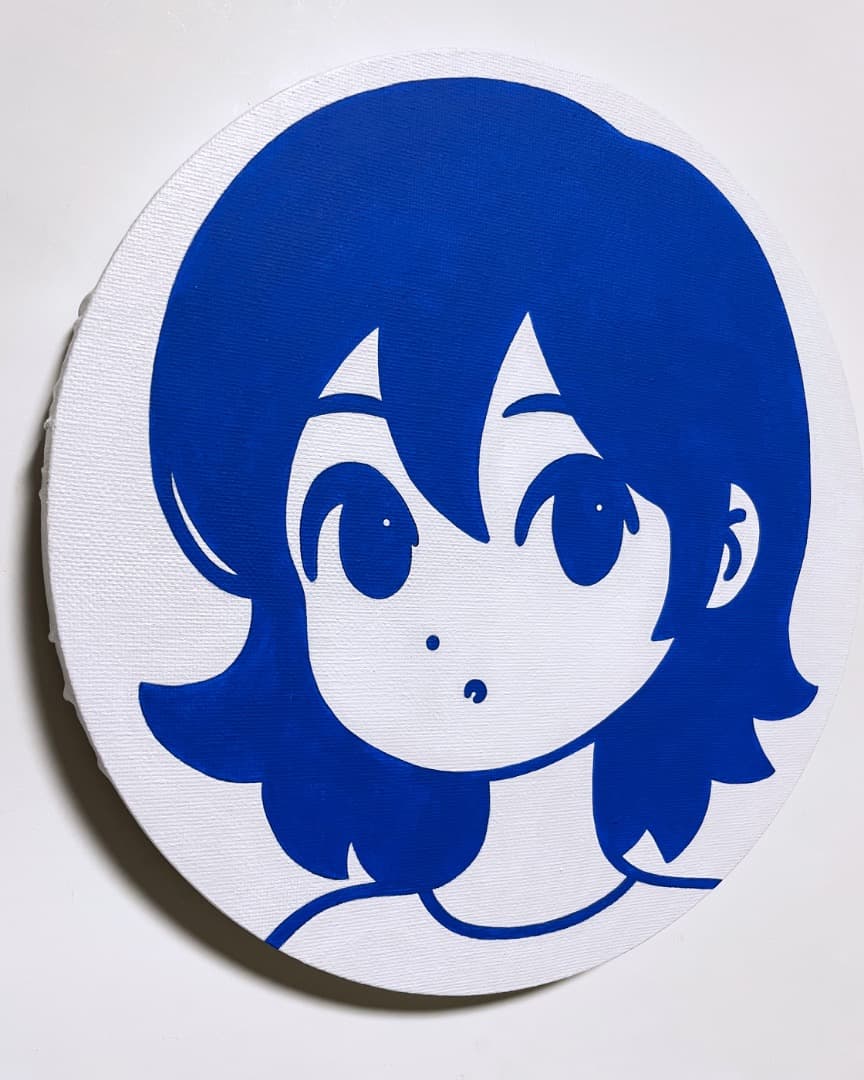 ぼ*ろ様 【原画】手描き/現代アート/キャンバス/絵画/アート/モダン