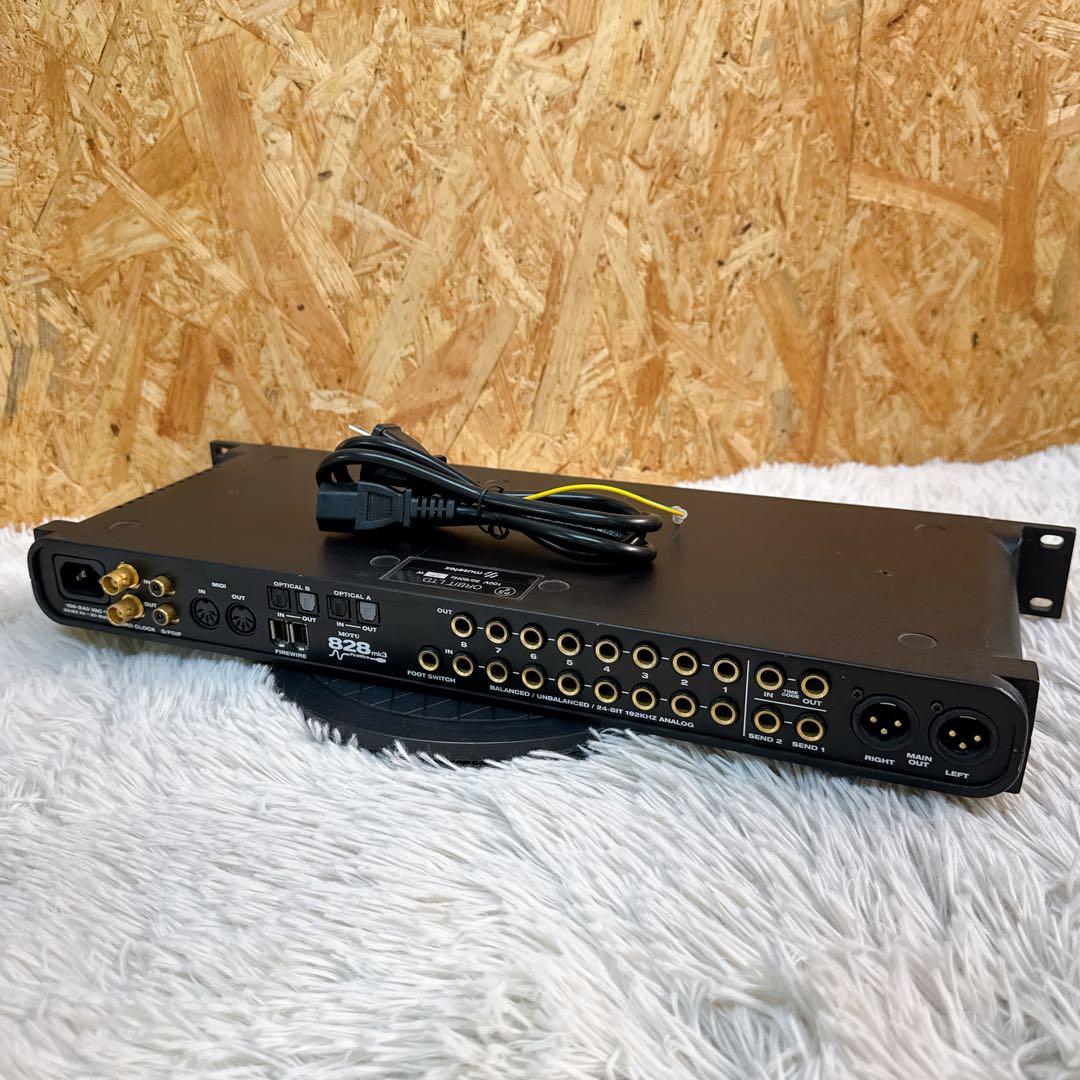 MOTU 828MK3 Firewire オーディオインターフェイス