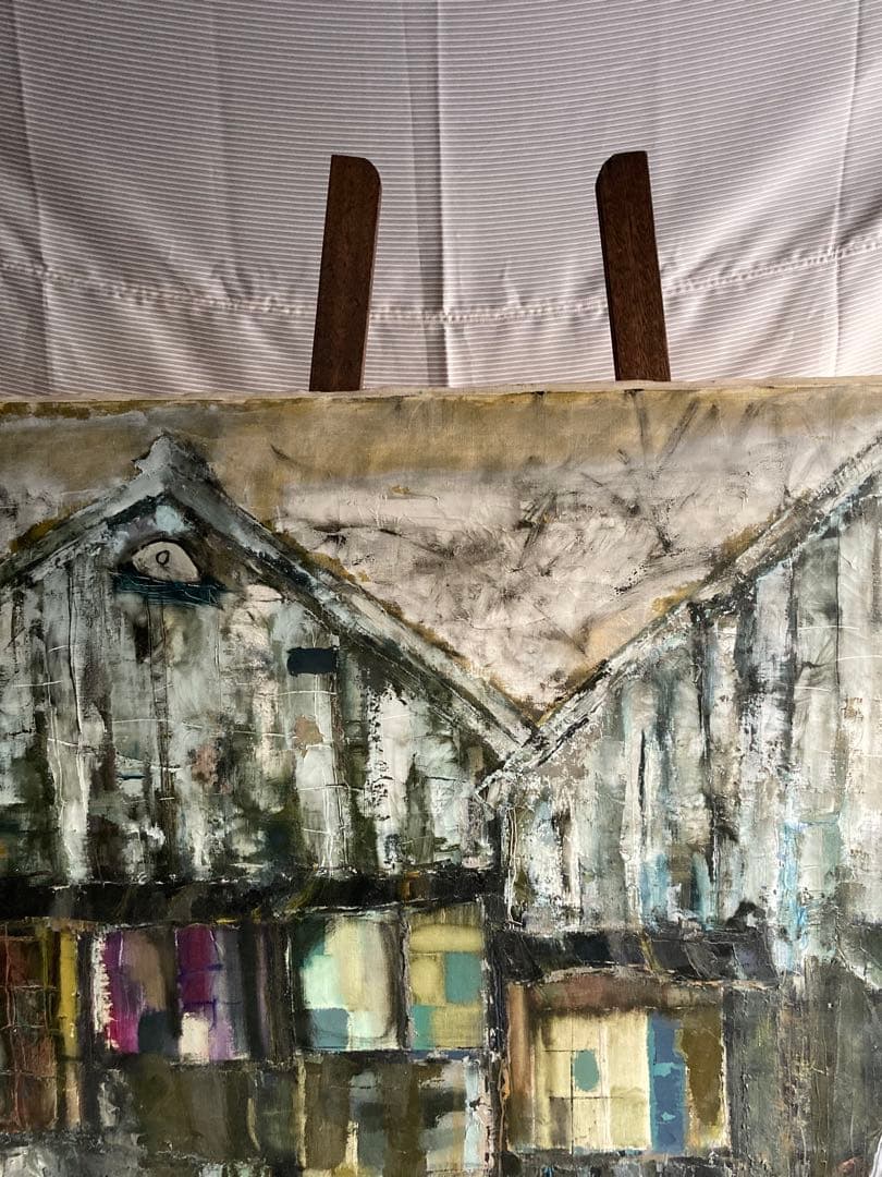 油彩画　油絵　美術