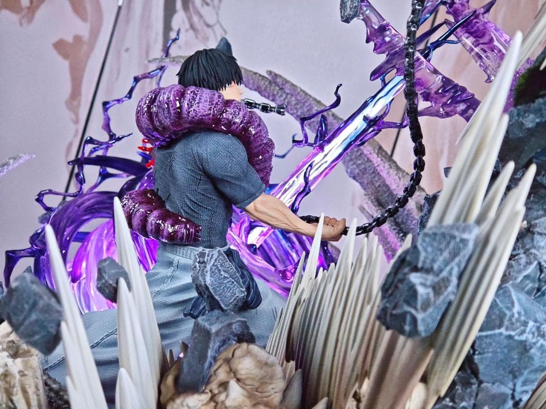 呪術廻戦 五条悟 伏黒甚爾 茈 ガレージキット フィギュア 1/6スケール