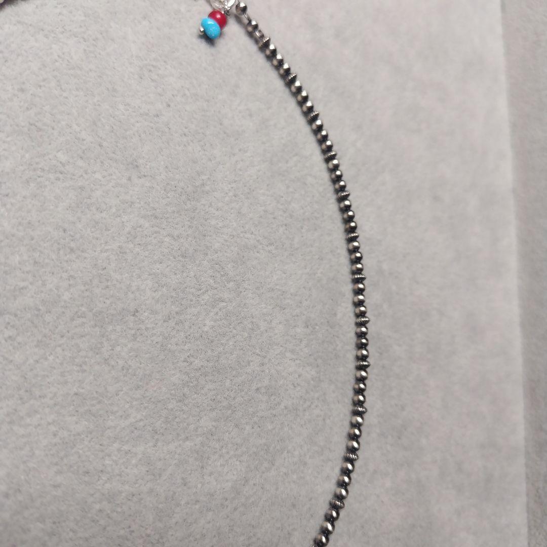 オーダー品 3ミリナバホパール+14金ビーズひとつのパターンネックレス