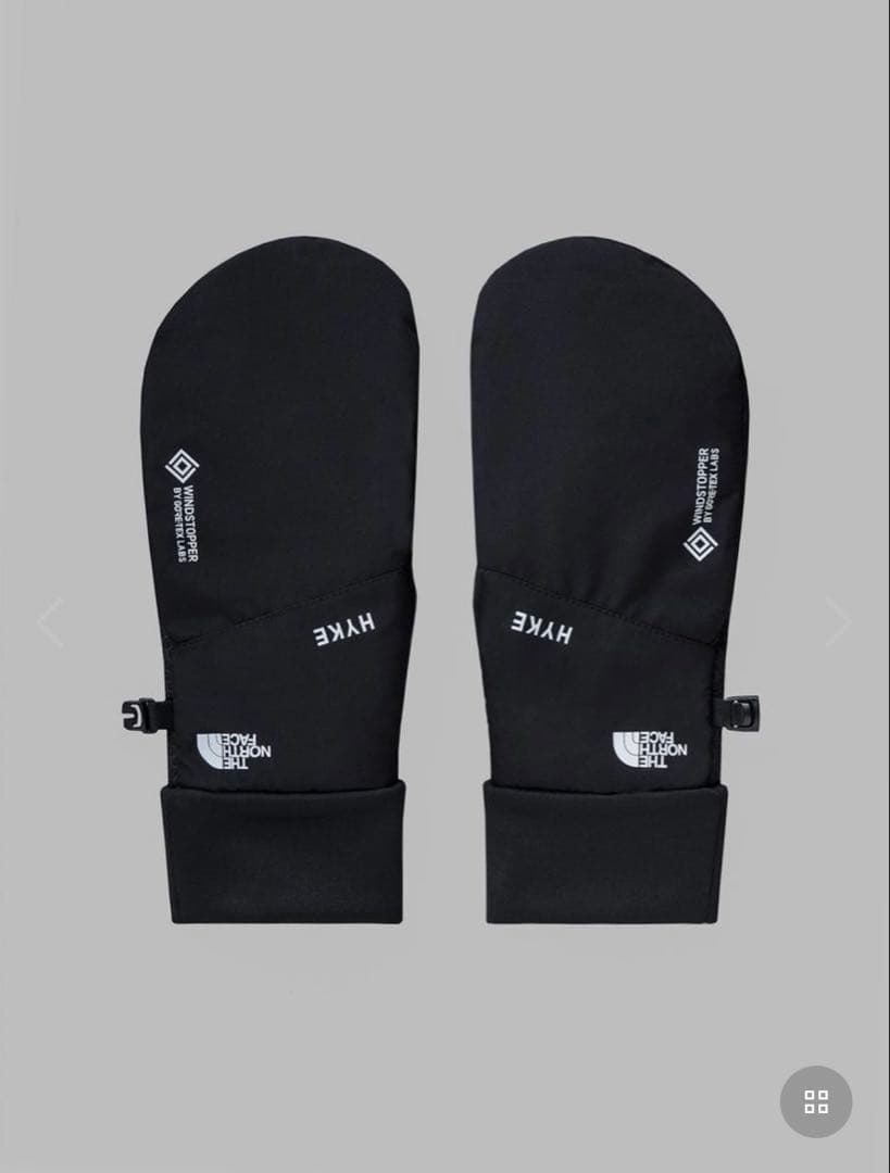 THE NORTH FACE HKE ブラック手袋 hykeコラボ グローブ