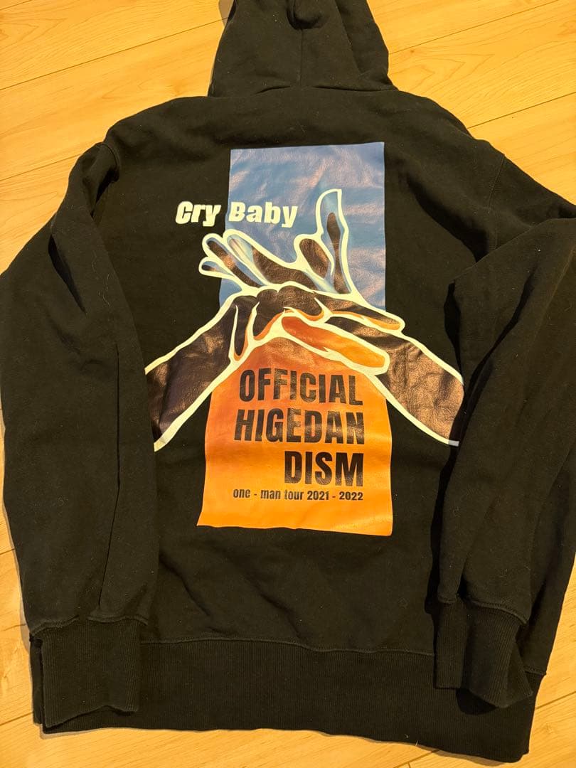 Official 髭男 dism ヒゲダン【XL】パーカー 黒